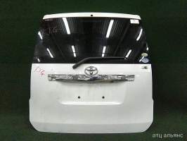 дверь пятая на 3zr-fae TOYOTA NOAH zrr70 (Тойота Ноах) белая ночь задняя   