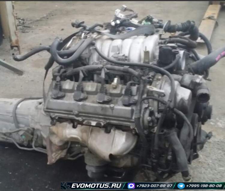 двигатель 3UZ-FE  на TOYOTA CELSIOR UCF31 (тойота сельсиор)