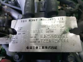 АКПП TZ1A4ZKAAA на EJ25 SUBARU LEGACY BH9 (субару легаси)
