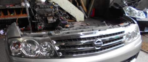 Ноускат на VQ30DD  NISSAN GLORIA HY34 (ниссан глория)
