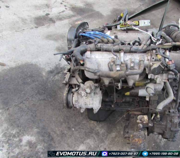 двигатель 4G63T MITSUBISHI RVR N23W (мицубиси рвр) DOHC