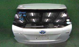 дверь пятая на 2zr-fxe TOYOTA PRIUS ALPHA zvw41 (Тойота Приус альфа) серый задняя   