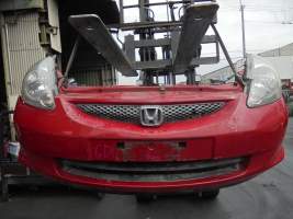 Ноускат на L13A  HONDA FIT GD1 ( хонда фит ) красный