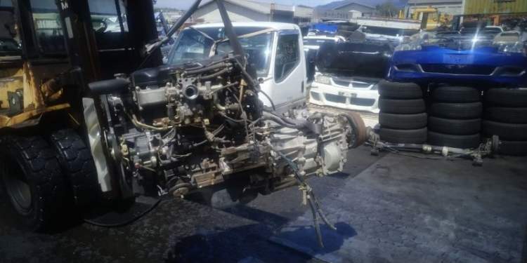 МКПП M035S5A на 4D34 MITSUBISHI  CANTER FE63CEV (Мицубиси Кантер)