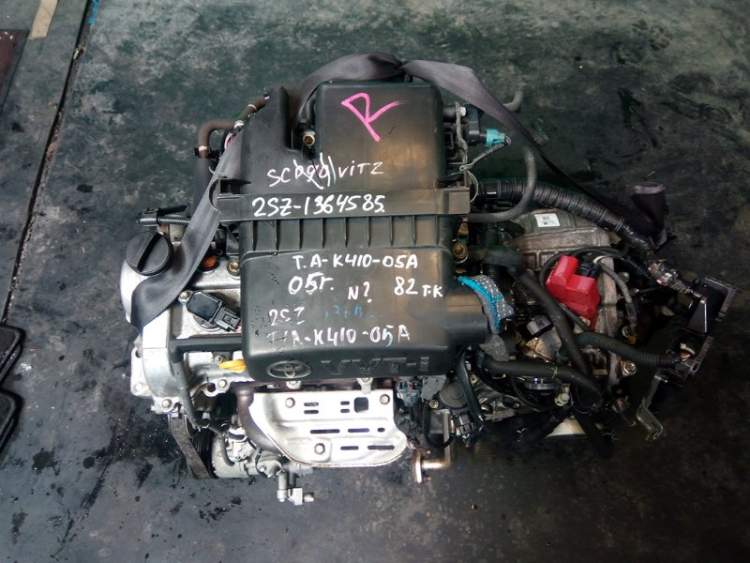 Двигатель  2SZ-FE TOYOTA VITZ SCP90  (Тойота Витц )